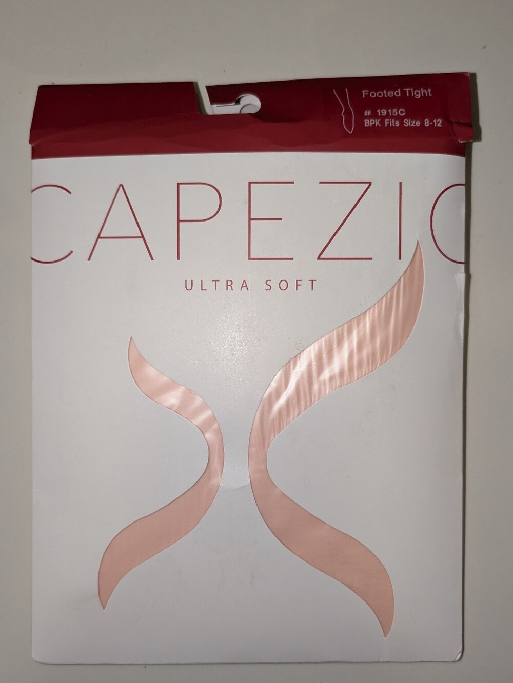 Capezio Ultra Soft Footed Tights #1915c Convertible BPK Girls Size 8-12 NEW -H15